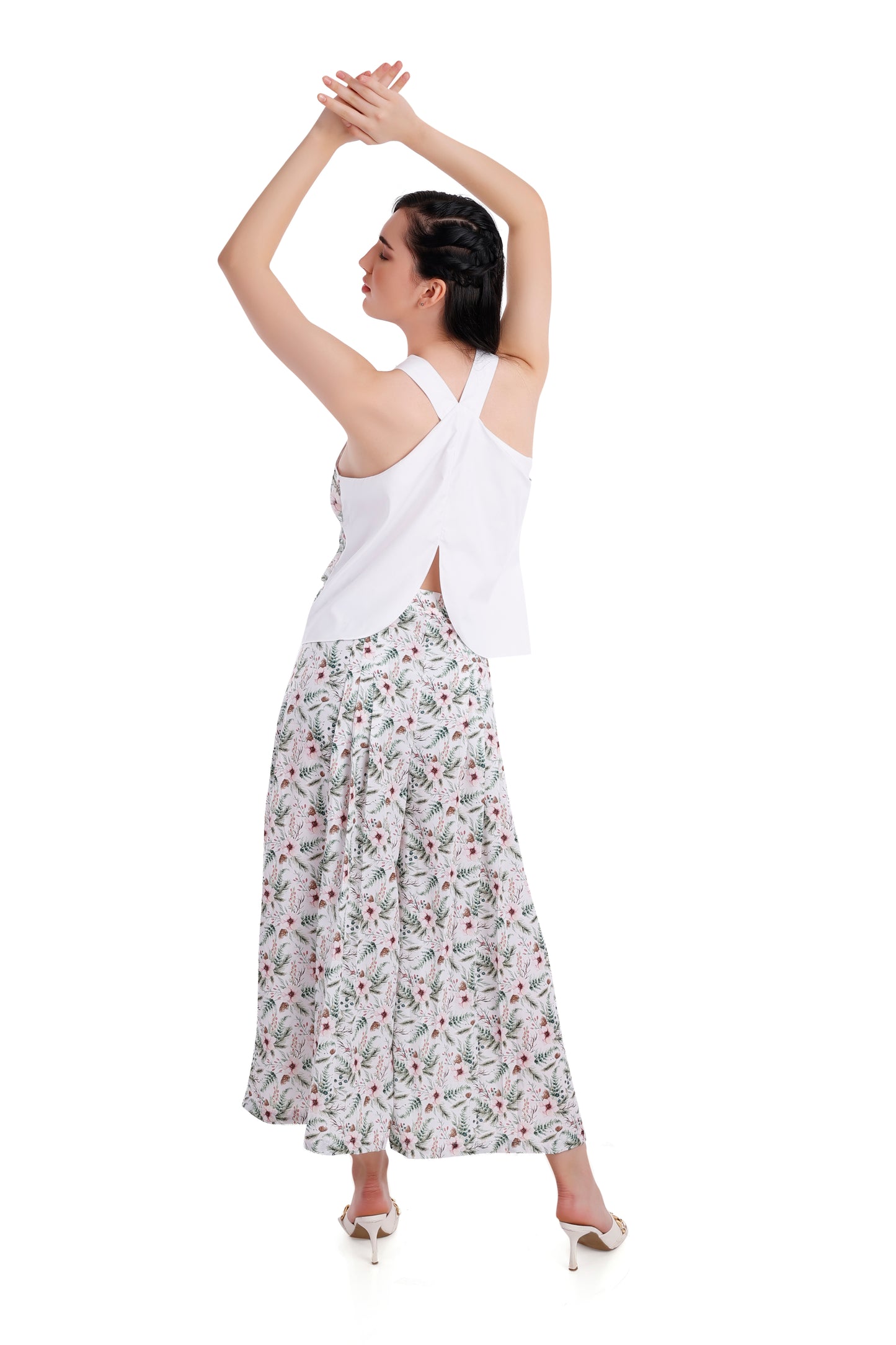 Tropical Floral Print Co-ord Set