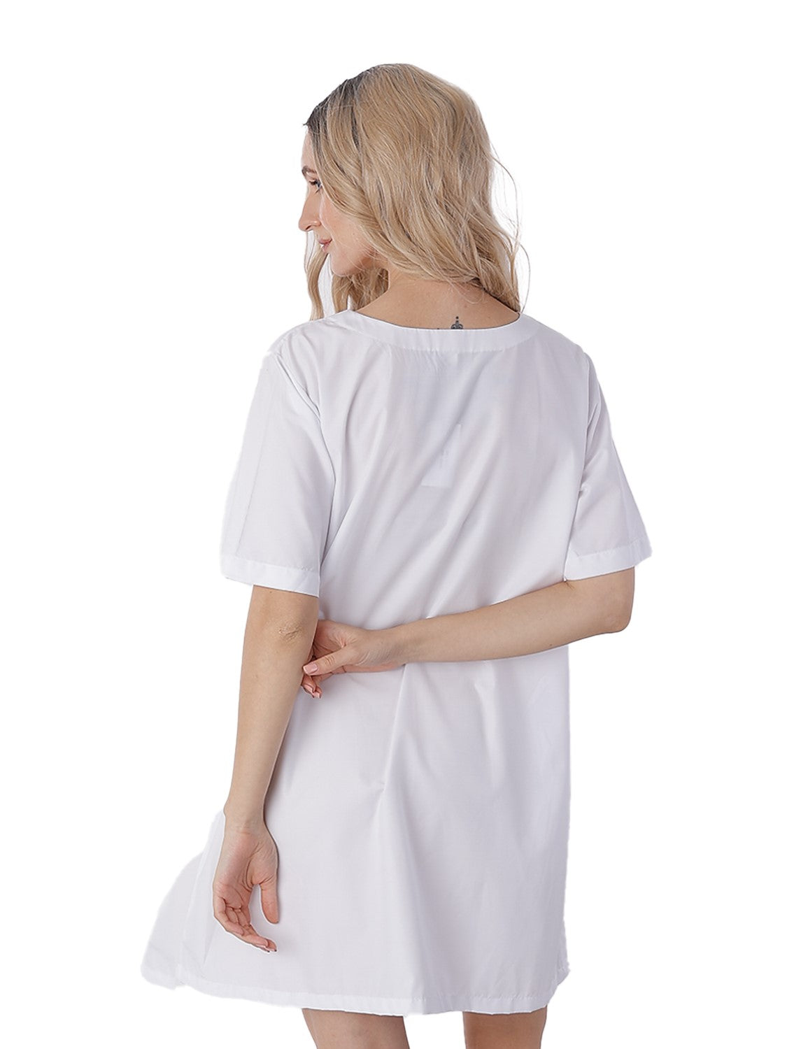 Cat Embroidered Dress
