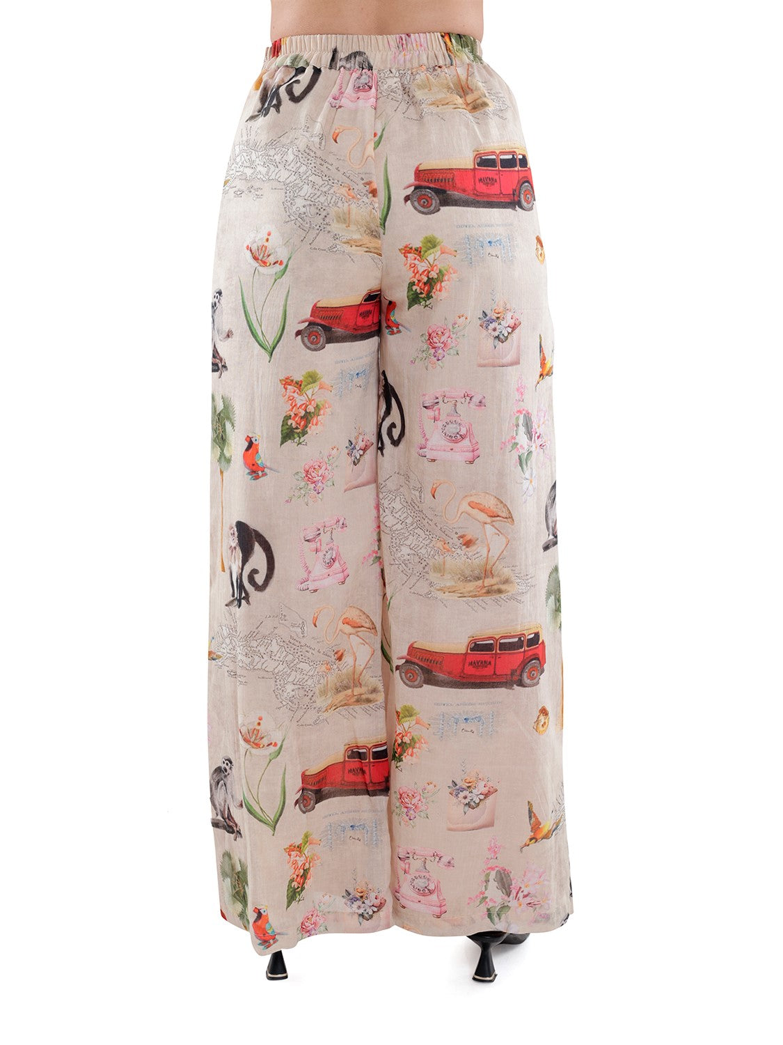 Fauna Printed Parallel Pants
