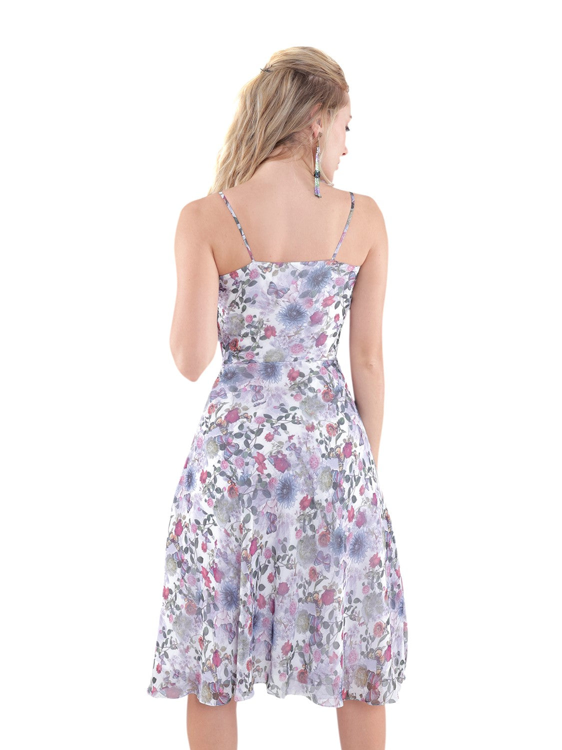 Floral Printed A-Line Dress