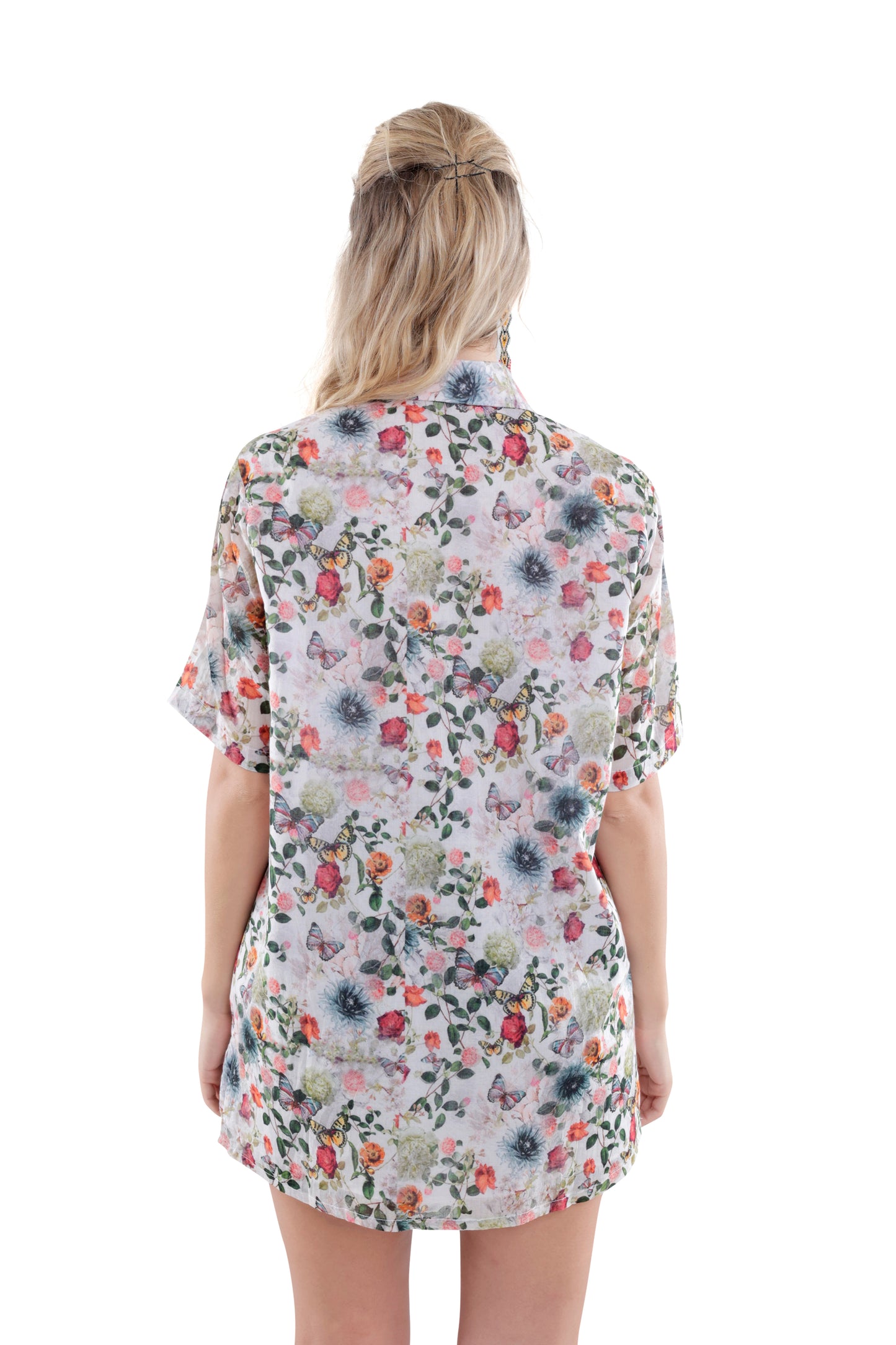 Flora Printed Short Sleeve Shirt