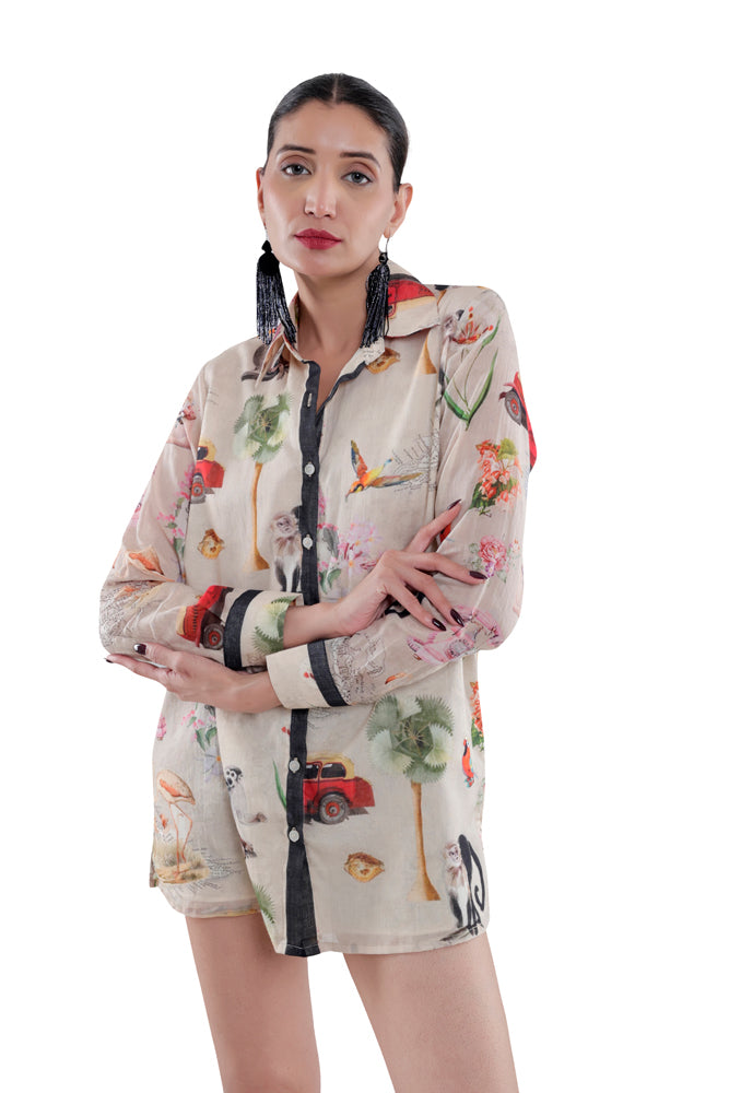 Fauna Printed Shirt