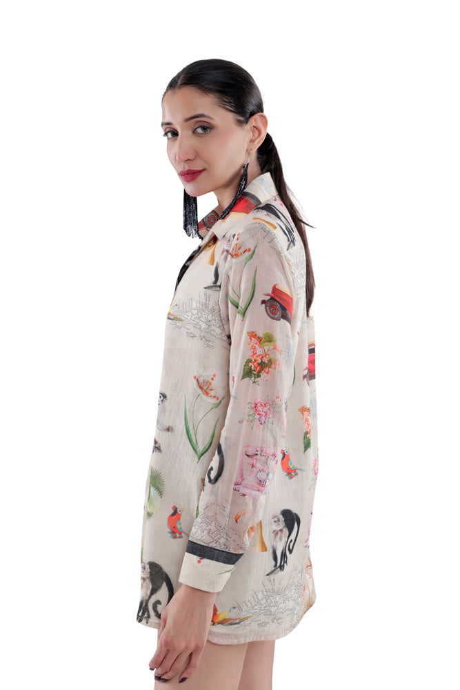 Fauna Printed Shirt