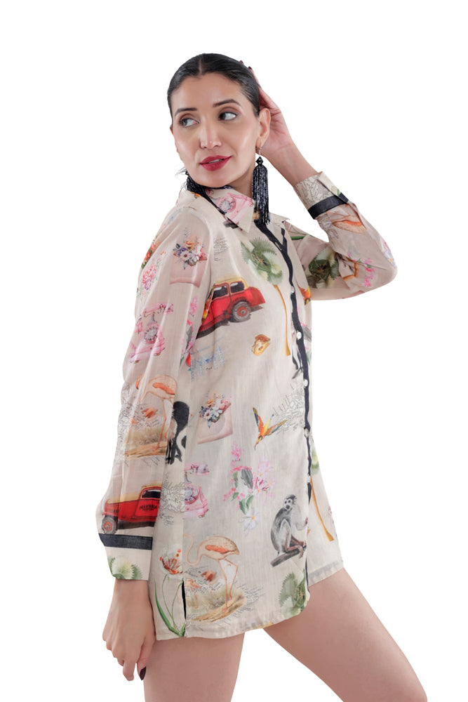 Fauna Printed Shirt