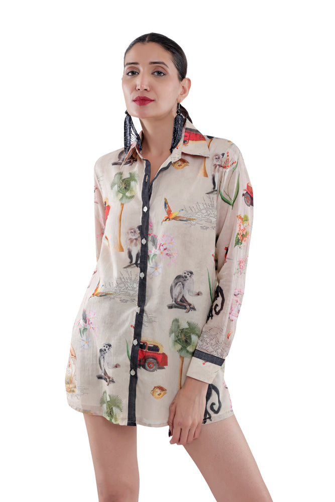 Fauna Printed Shirt