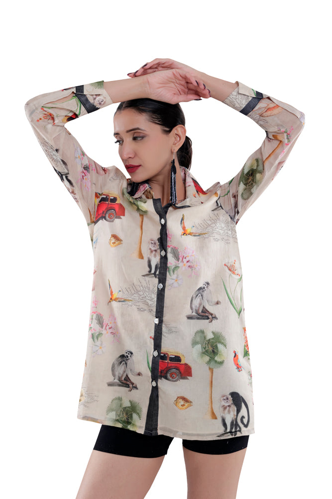 Fauna Printed Shirt