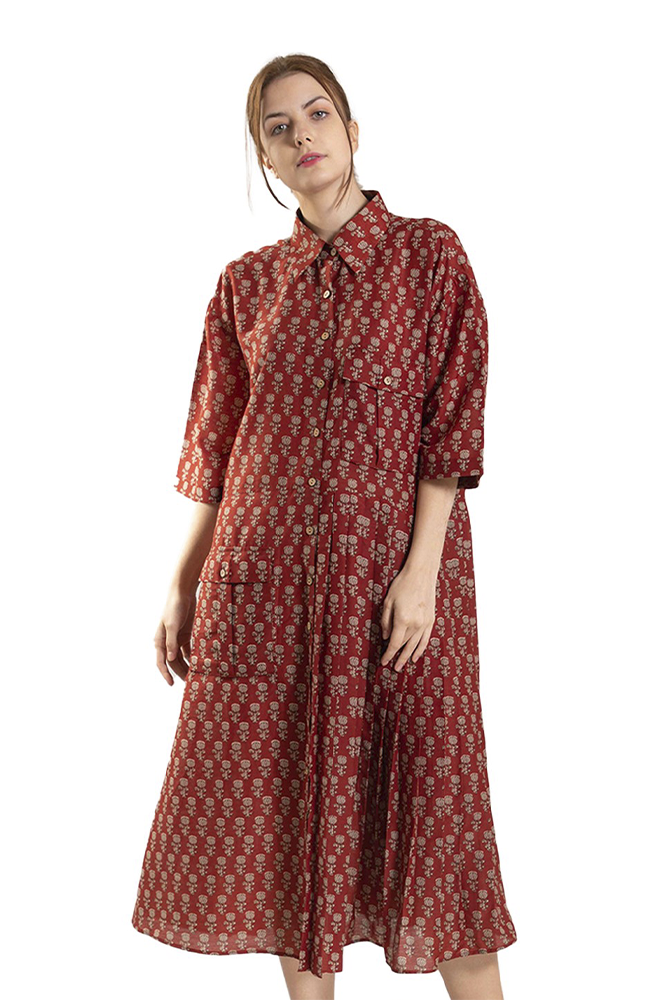 The Scarlet Dress