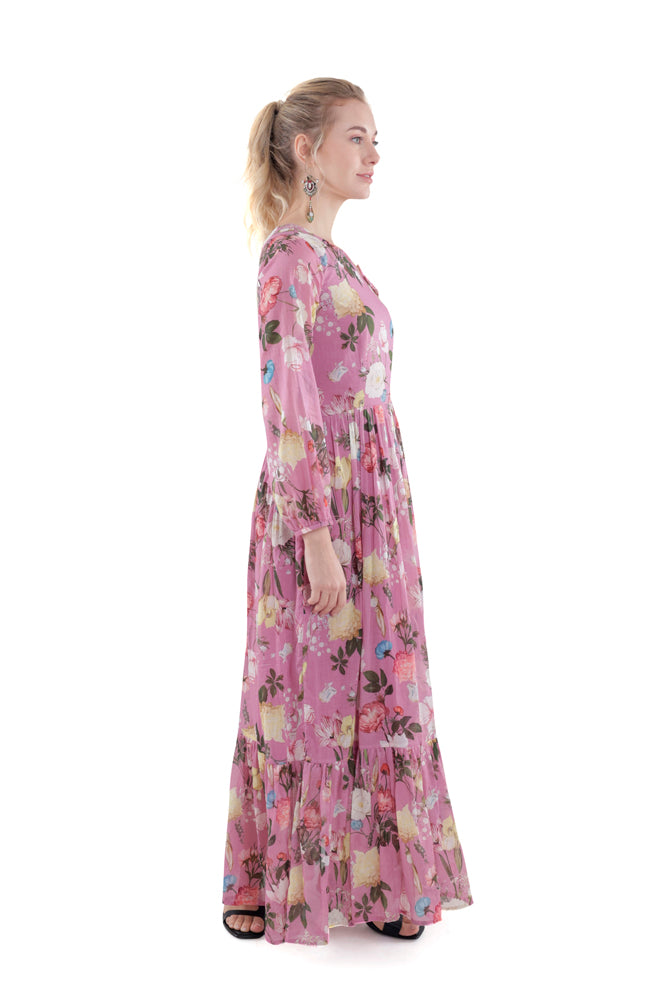 Azalea Printed Maxi Dress