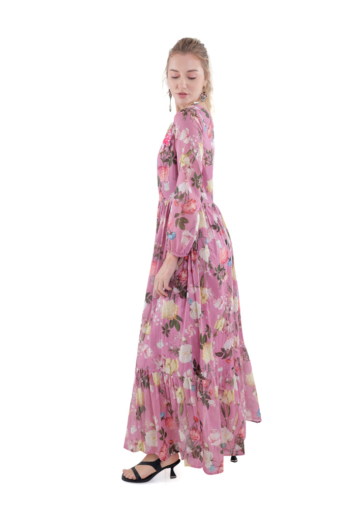 Azalea Printed Maxi Dress