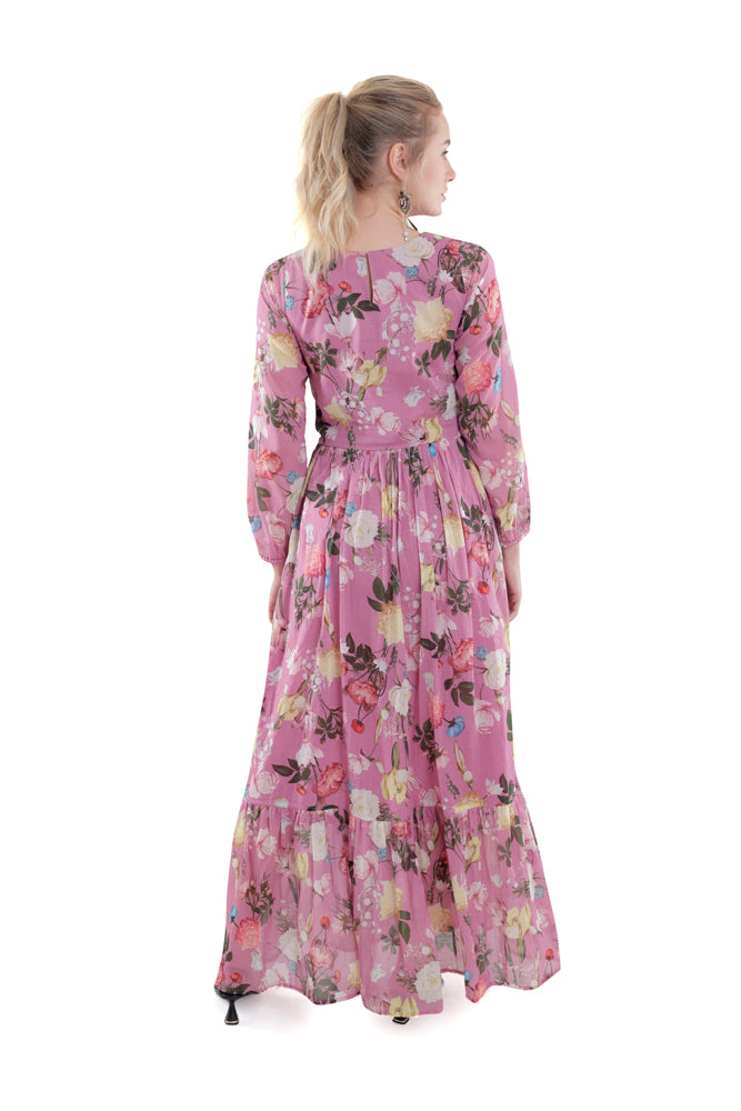 Azalea Printed Maxi Dress