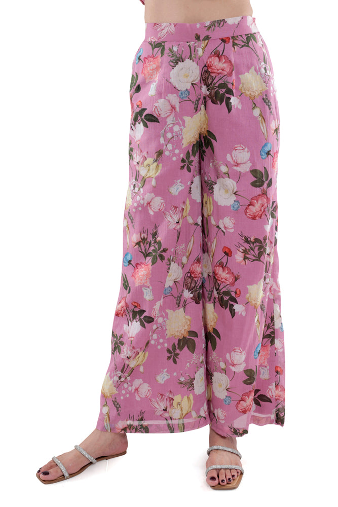 Azalea Printed Straight Pant