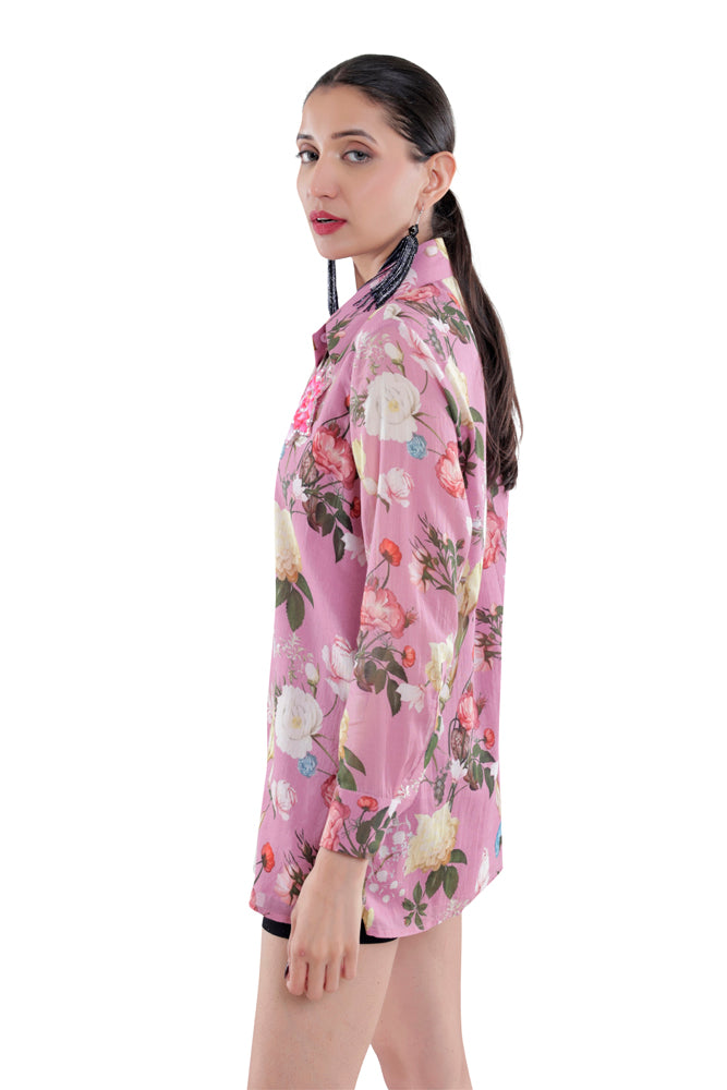 Azalea Printed Shirt