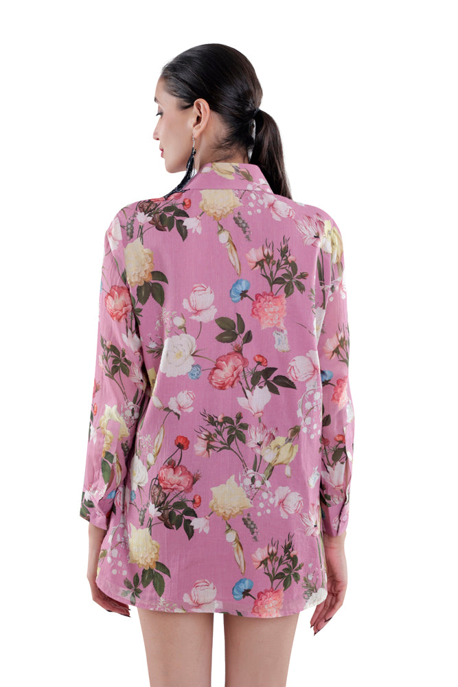 Azalea Printed Shirt